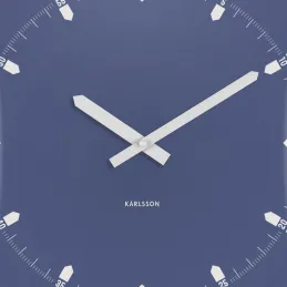 Horloge murale en métal Sucinto Dome Square