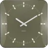Horloge murale en métal Sucinto Dome Square