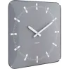Horloge murale en métal Sucinto Dome Square