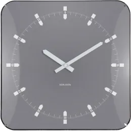 Horloge murale en métal Sucinto Dome Square