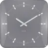 Horloge murale en métal Sucinto Dome Square