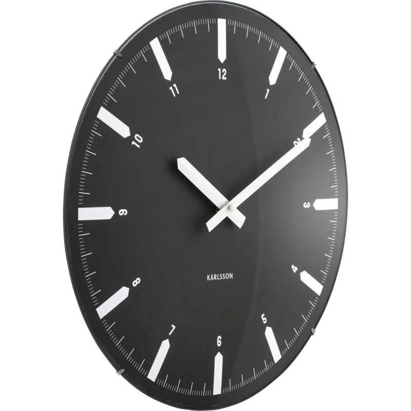 Horloge murale en polypropylène Realista Dome