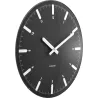 Horloge murale en polypropylène Realista Dome