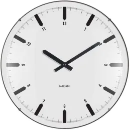 Horloge murale en polypropylène Realista Dome