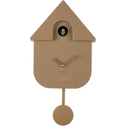 Horloge murale en ABS Modern Cuckoo Oro