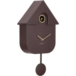 Horloge murale en ABS Modern Cuckoo Oro