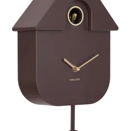 Horloge murale en ABS Modern Cuckoo Oro