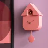 Horloge murale en ABS Modern Cuckoo Oro
