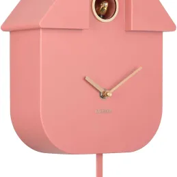 Horloge murale en ABS Modern Cuckoo Oro