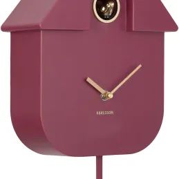 Horloge murale en ABS Modern Cuckoo Oro