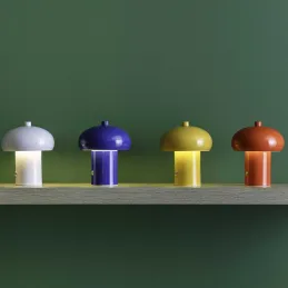 Lampe de table en métal Retro Seta