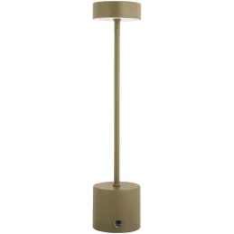 Lampe de table en métal Ganard led