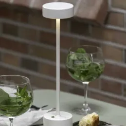 Lampe de table en métal Ganard led