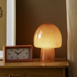 Lampe de table en verre Gozar