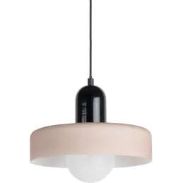 Lampe suspendue en verre Opaco Grato