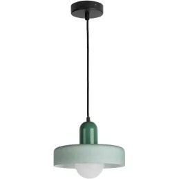 Lampe suspendue en verre Opaco Grato