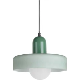 Lampe suspendue en verre Opaco Grato