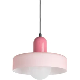 Lampe suspendue en verre Opaco Grato