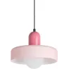 Lampe suspendue en verre Opaco Grato
