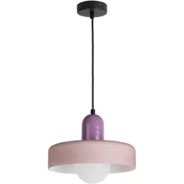 Lampe suspendue en verre Opaco Grato