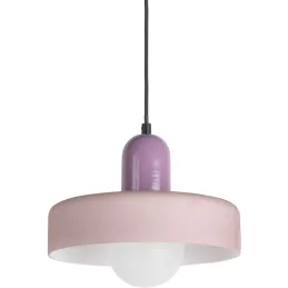 Lampe suspendue en verre Opaco Grato