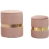 Pouf avec rangement intégré Sheffild (Lot de 2)
