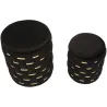 Pouf avec rangement intégré Shanty (Lot de 2)
