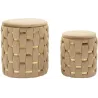 Pouf avec rangement intégré Shanty (Lot de 2)