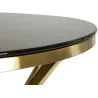 Table de bar en métal et verre Shanty 60 x 108 cm