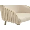 Fauteuil de bar en tissu et métal Alaska (Lot de 2)