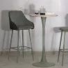 Fauteuil de bar en tissu et métal Alaska (Lot de 2)