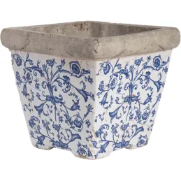 Pots en céramique patiné (Lot de 3)