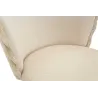 Chaise de bar en tissu et métal Alaska (Lot de 2)