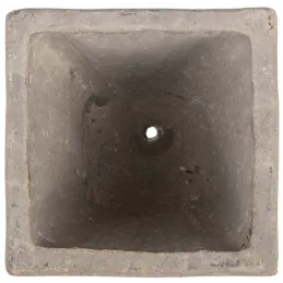 Pots en céramique patiné (Lot de 3)