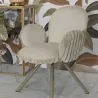 Fauteuil en tissu côtelé Stockholm (Lot de 2)