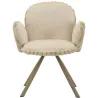 Fauteuil en tissu côtelé Stockholm (Lot de 2)