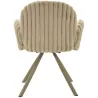 Fauteuil en tissu côtelé Stockholm (Lot de 2)