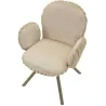 Fauteuil en tissu côtelé Stockholm (Lot de 2)