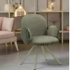 Fauteuil en tissu côtelé Stockholm (Lot de 2)