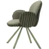 Fauteuil en tissu côtelé Stockholm (Lot de 2)