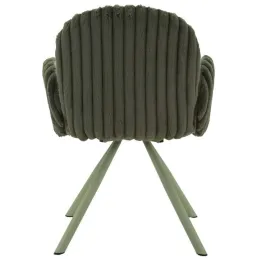 Fauteuil en tissu côtelé Stockholm (Lot de 2)