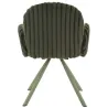 Fauteuil en tissu côtelé Stockholm (Lot de 2)