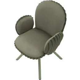 Fauteuil en tissu côtelé Stockholm (Lot de 2)