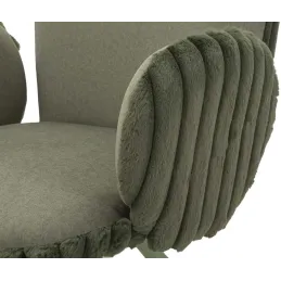 Fauteuil en tissu côtelé Stockholm (Lot de 2)