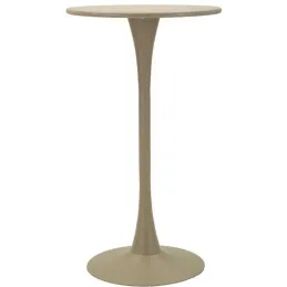 Table de bar en métal et MDF Alaska 60 x 106 cm