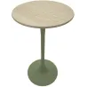 Table de bar en métal et MDF Alaska 60 x 106 cm
