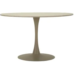 Table repas en métal et MDF 120 x 76 cm