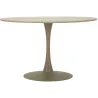 Table repas en métal et MDF 120 x 76 cm