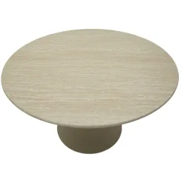Table repas en métal et MDF 120 x 76 cm