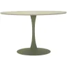 Table repas en métal et MDF 120 x 76 cm